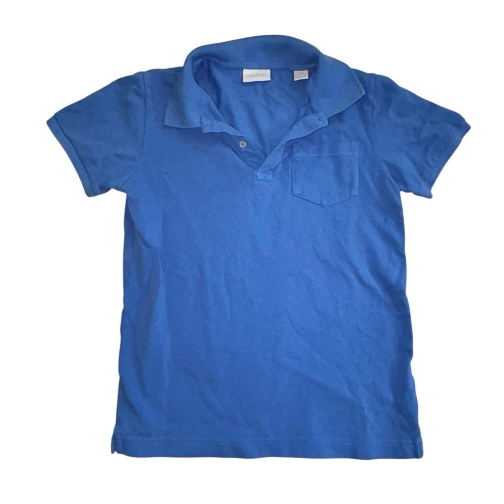 SCOTCH & SODA Amsterdam boys light blue pique cotton polo shirt size 12